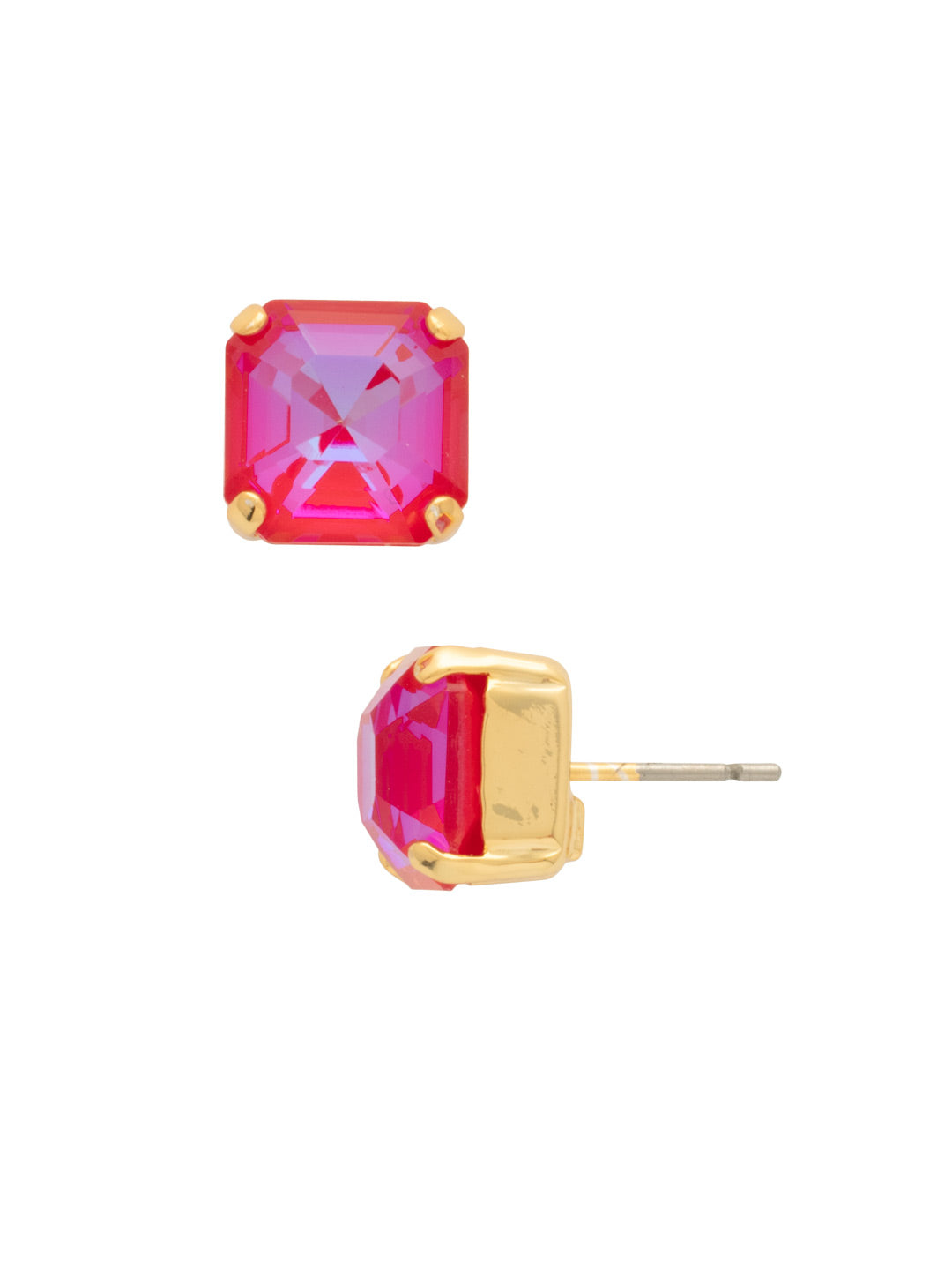 Sorrelli Royal Red Delite Izzy Stud Earrings