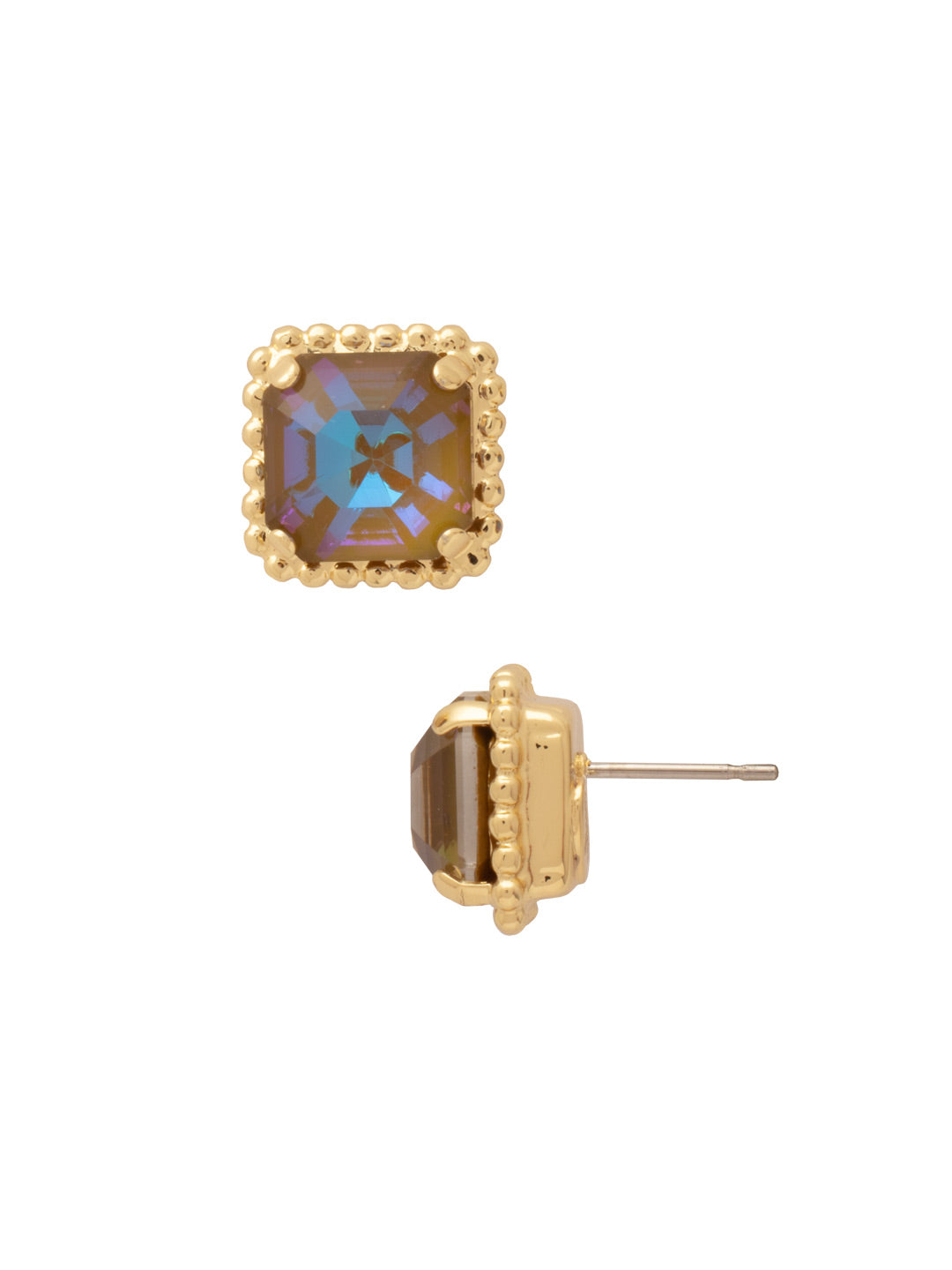 Sorrelli Cappuccino Delite Izzy Decorated Stud Earrings