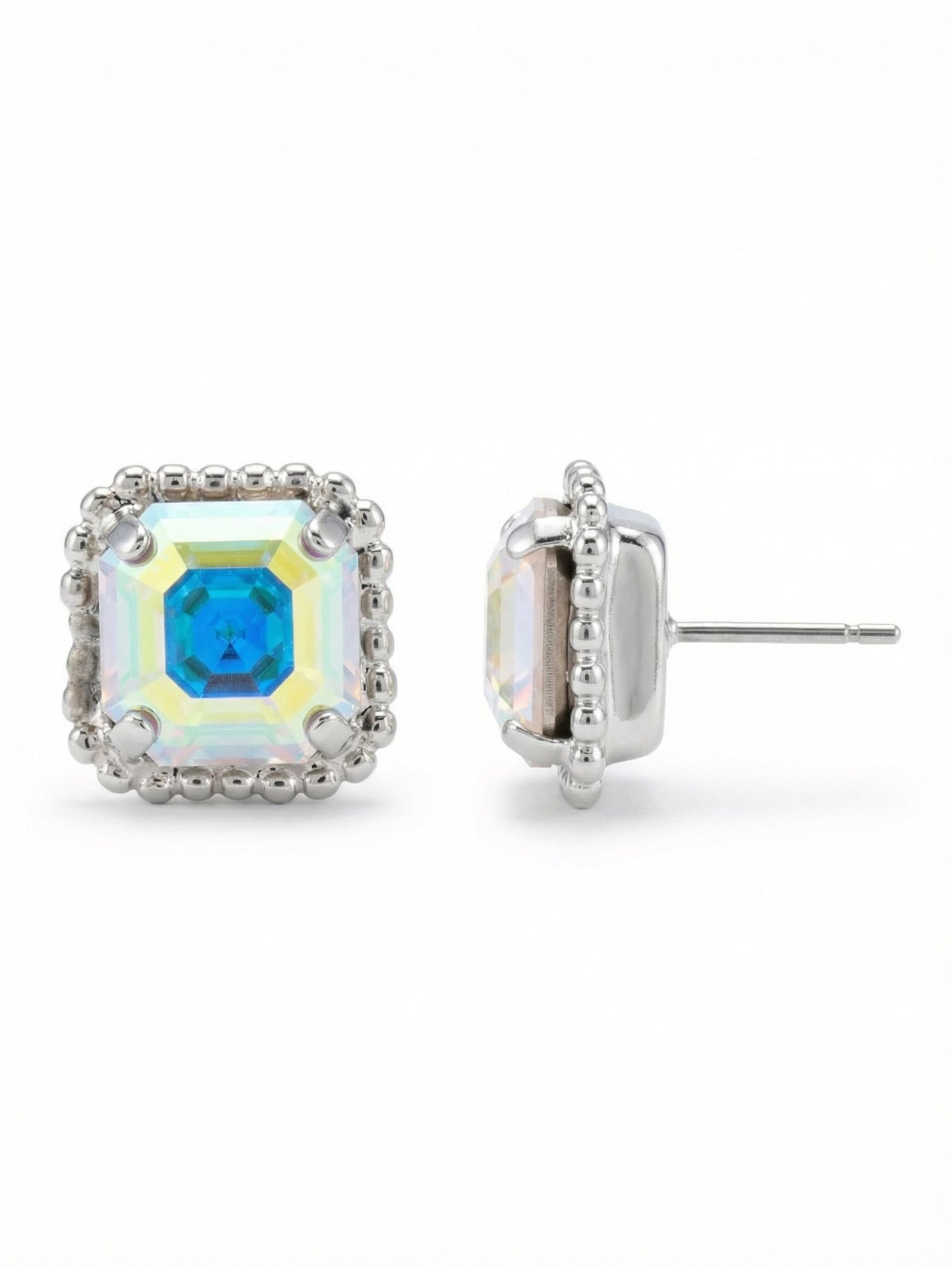 Sorrelli Crystal Aurora Borealis Izzy Decorated Stud Earrings