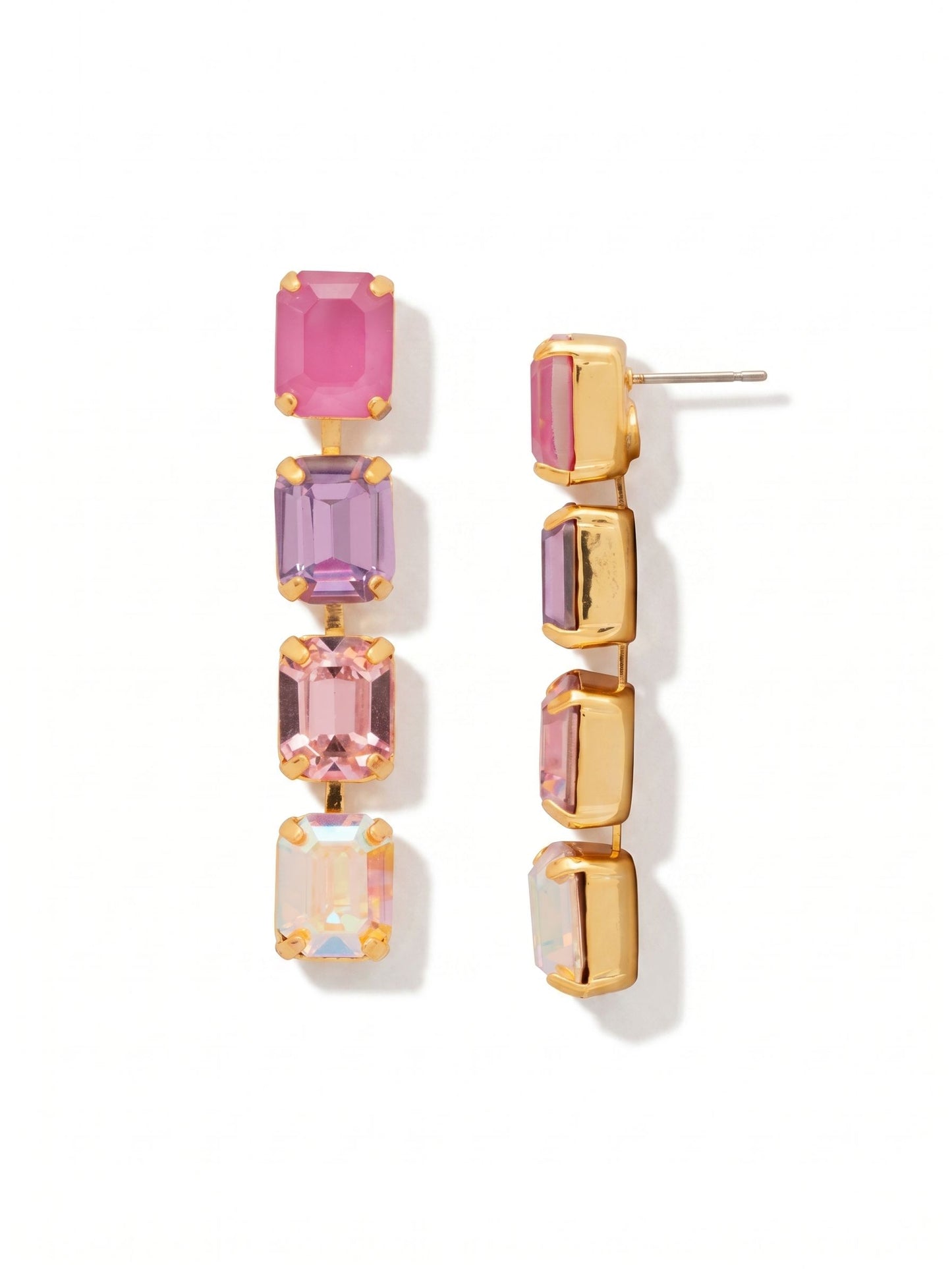 Sorrelli Panama Rose Octavia Repeating Dangle Earrings