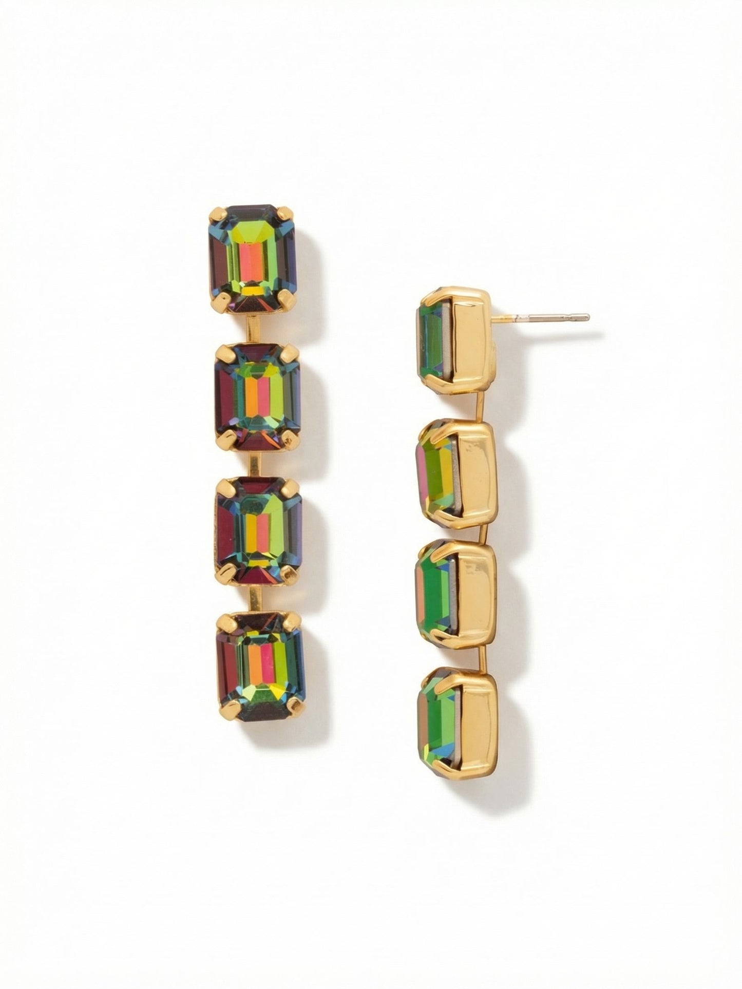 Sorrelli Volcano Octavia Repeating Dangle Earrings