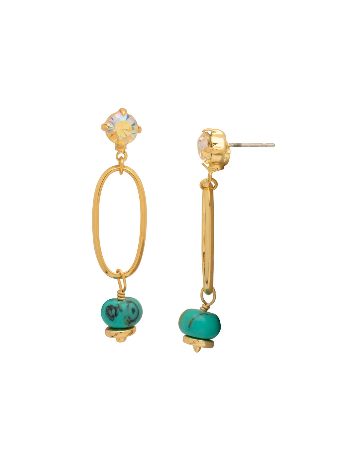 Sorrelli Turquoise Brigantine Dangle Earrings