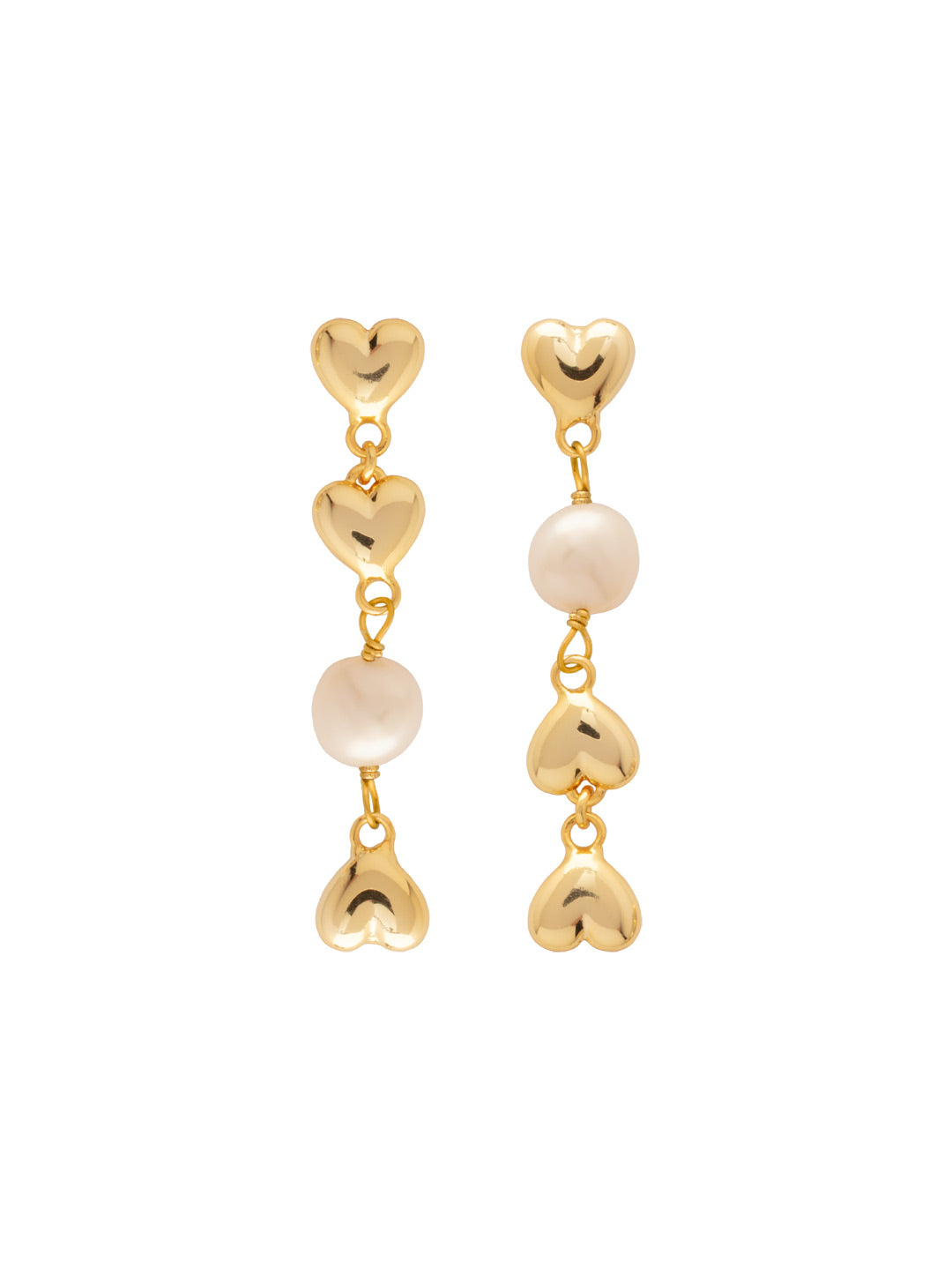 Sorrelli Modern Pearl Cascade Dangle Earrings