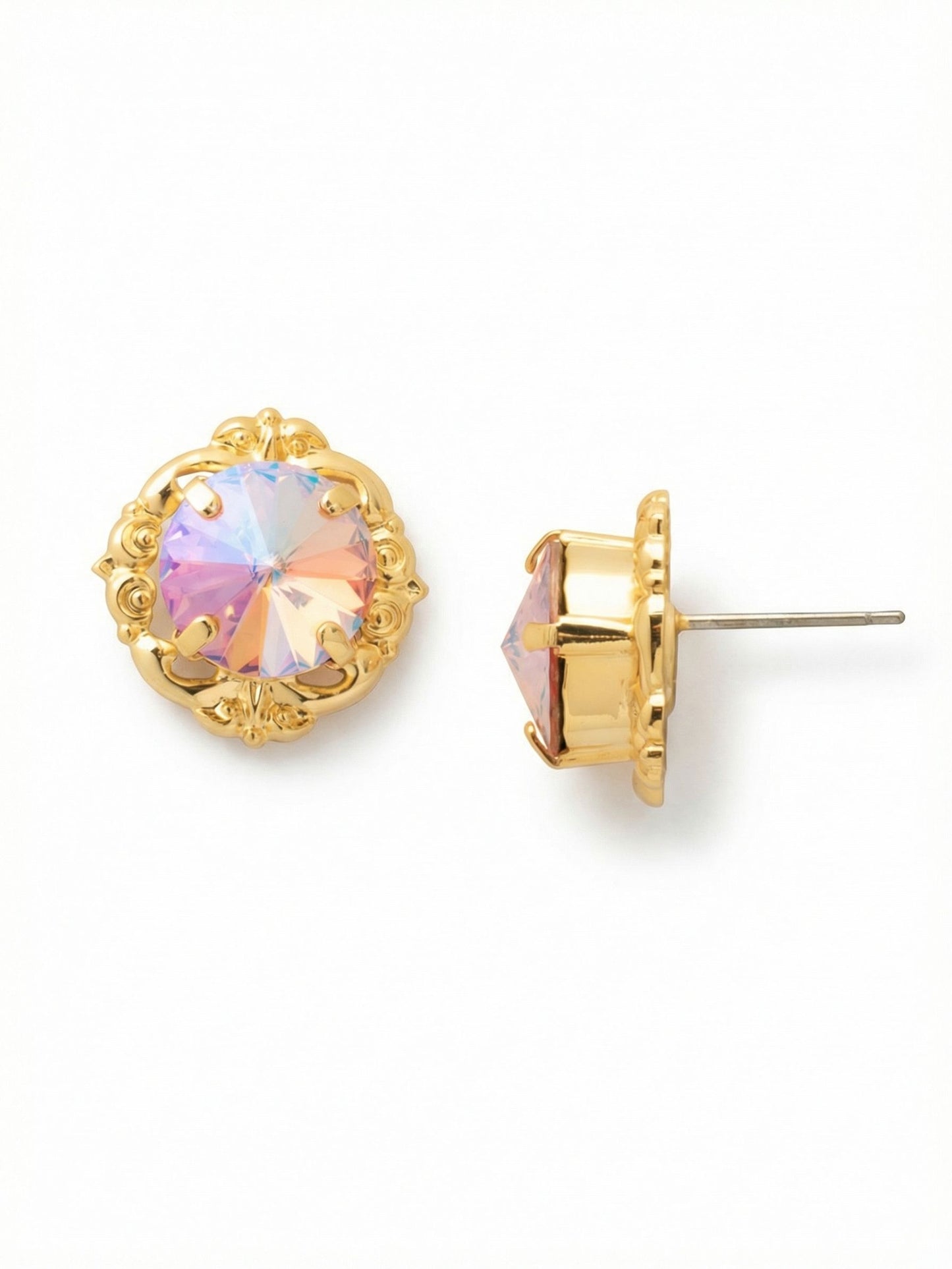 Sorrelli Light Rose AB Lori Stud Earrings