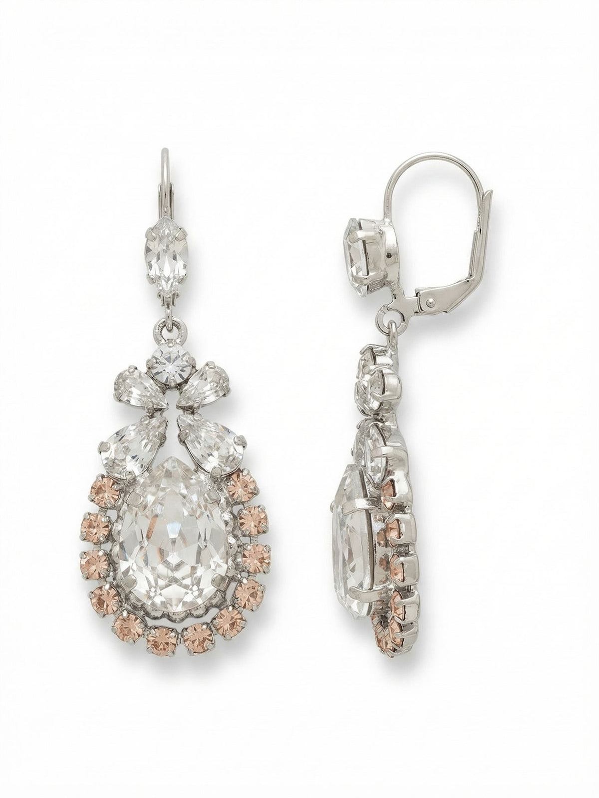 Sorrelli Crystal Lace Georgiana Statement Earrings