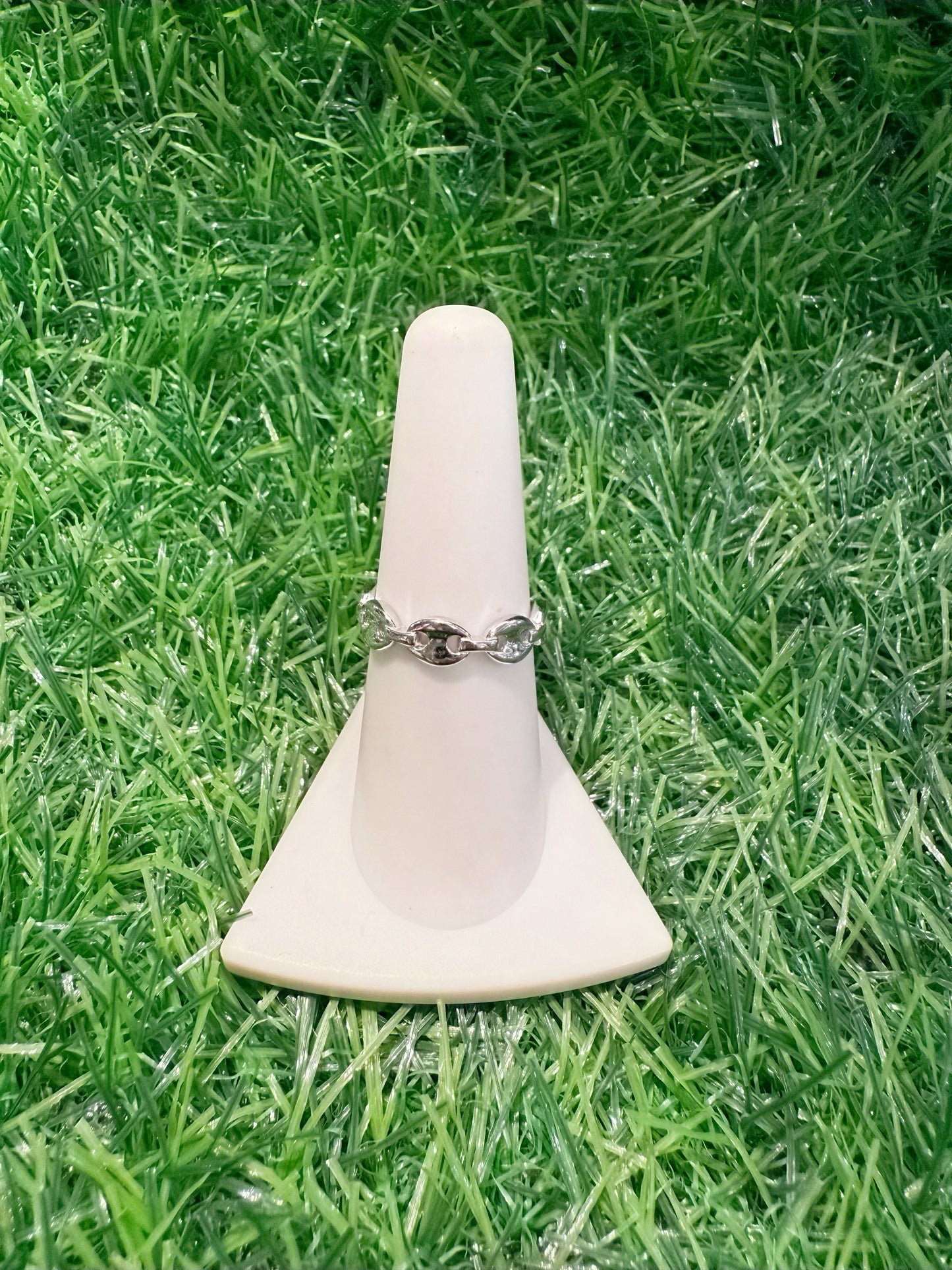 Silver Puff Ring