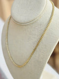 14kt Gold Ice Chain 18"