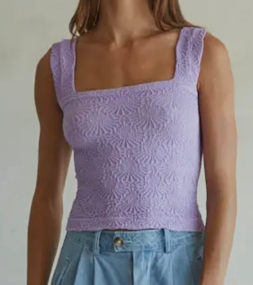 Seamless Flower Tank