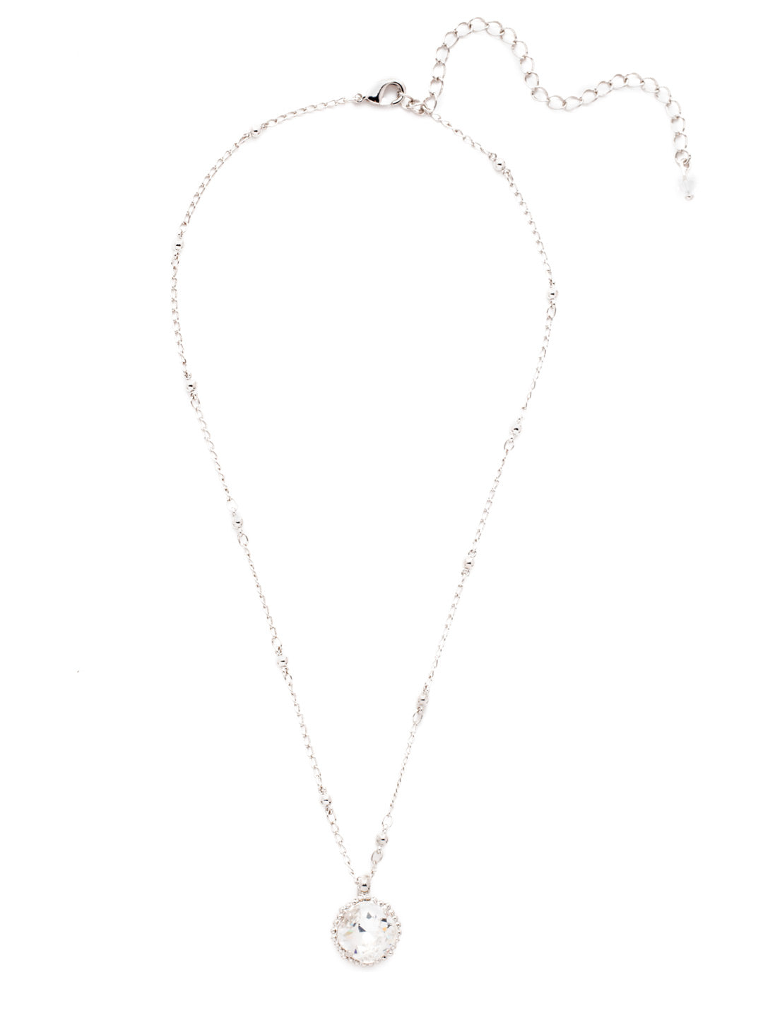 Sorrelli Crystal Cushion-Cut Pendant Necklace