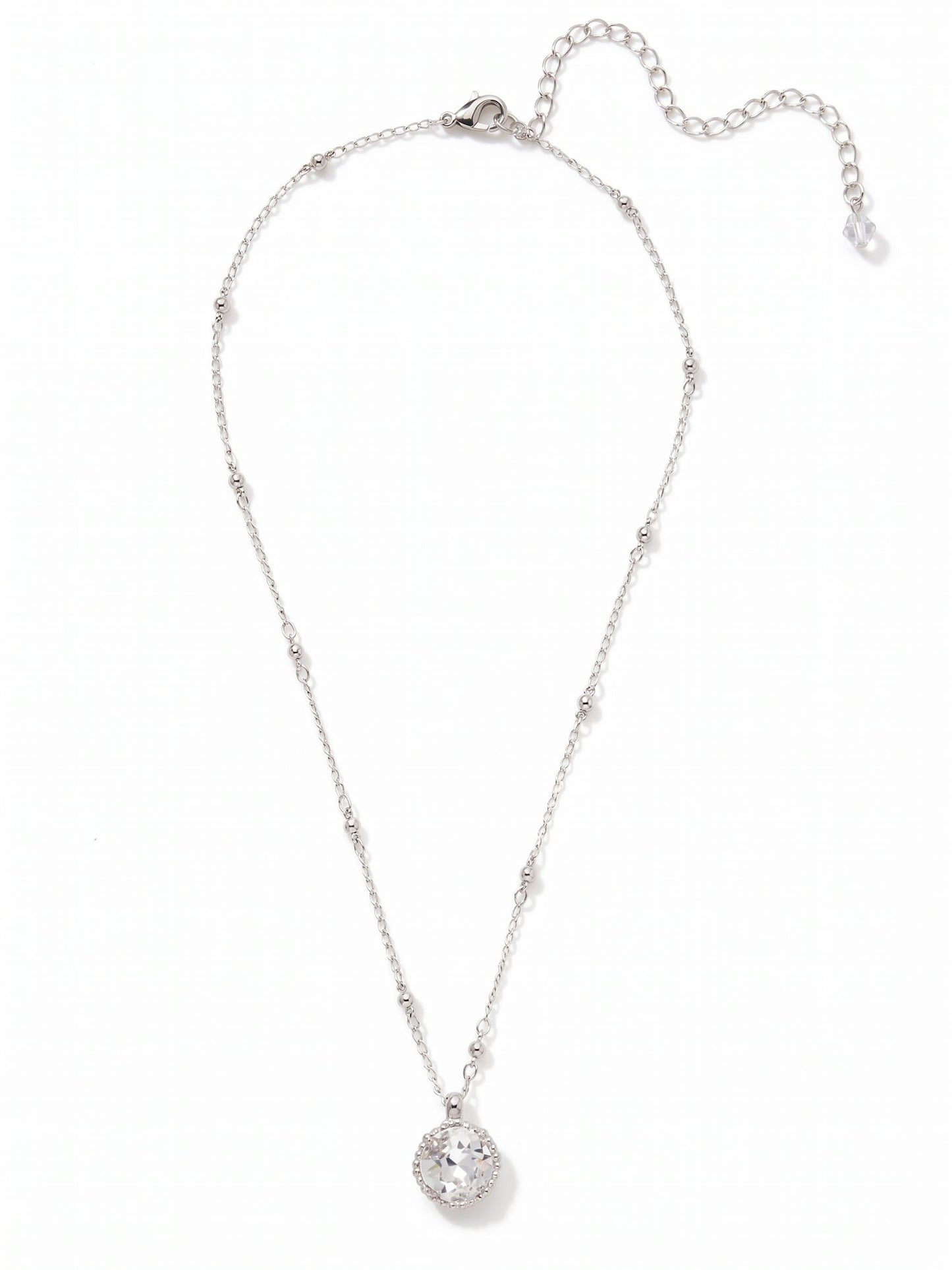 Sorrelli Crystal Cushion-Cut Pendant Necklace