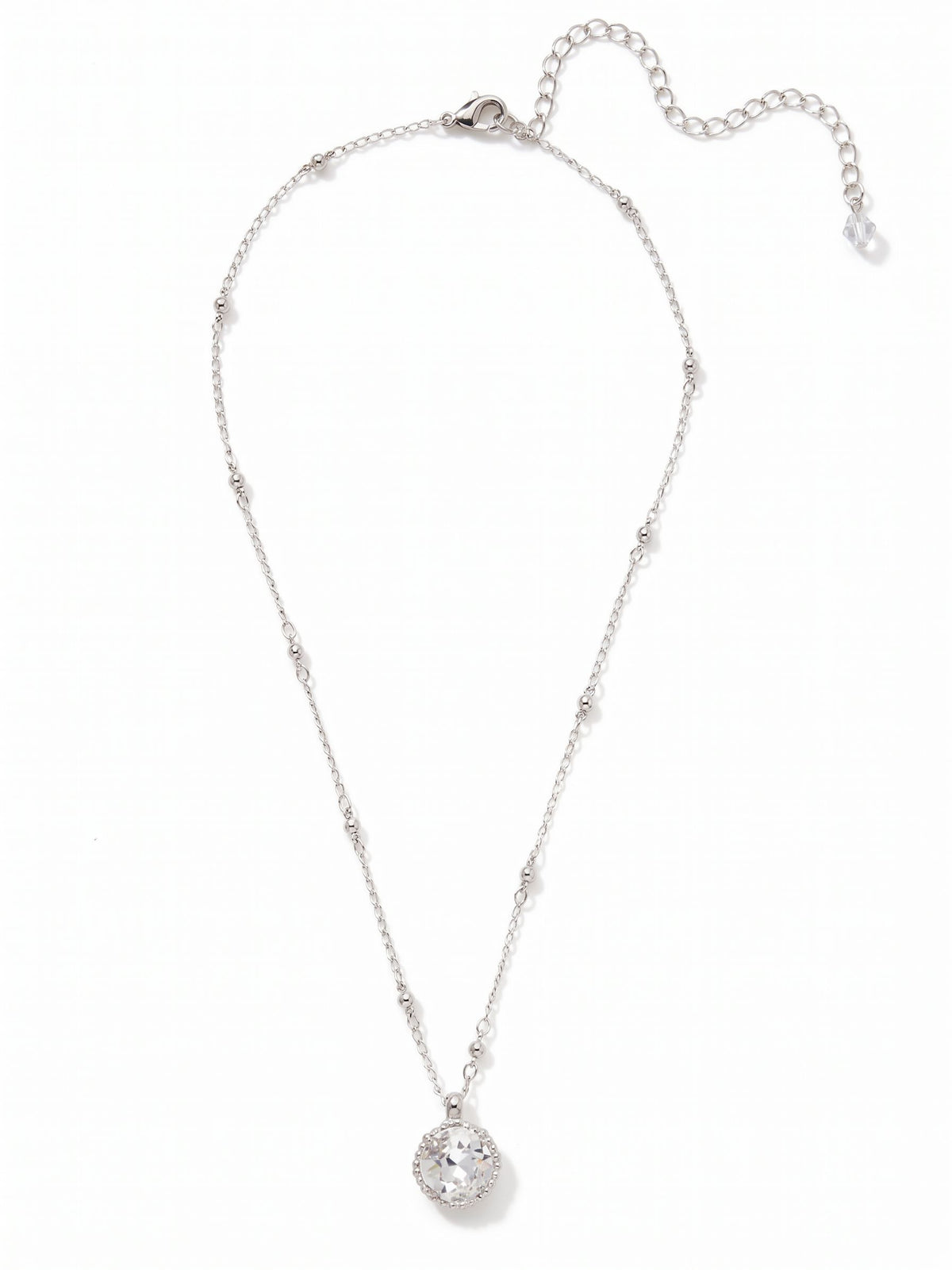 Sorrelli Crystal Cushion-Cut Pendant Necklace