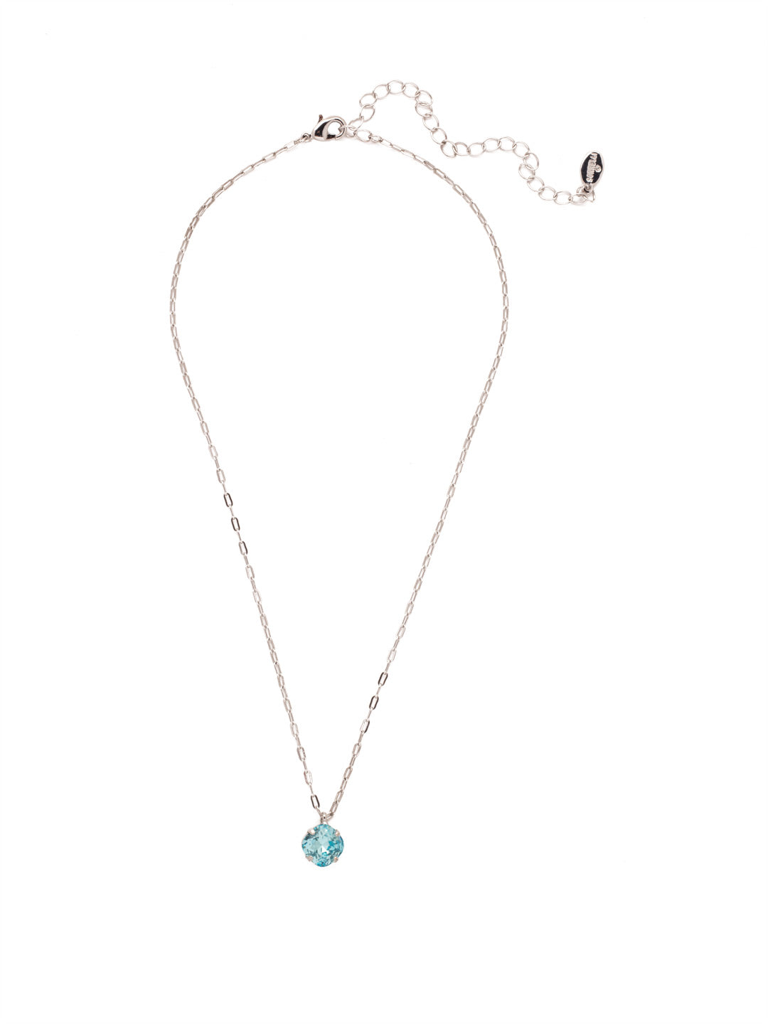 Sorrelli Aquamarine Siren Pendant Necklace