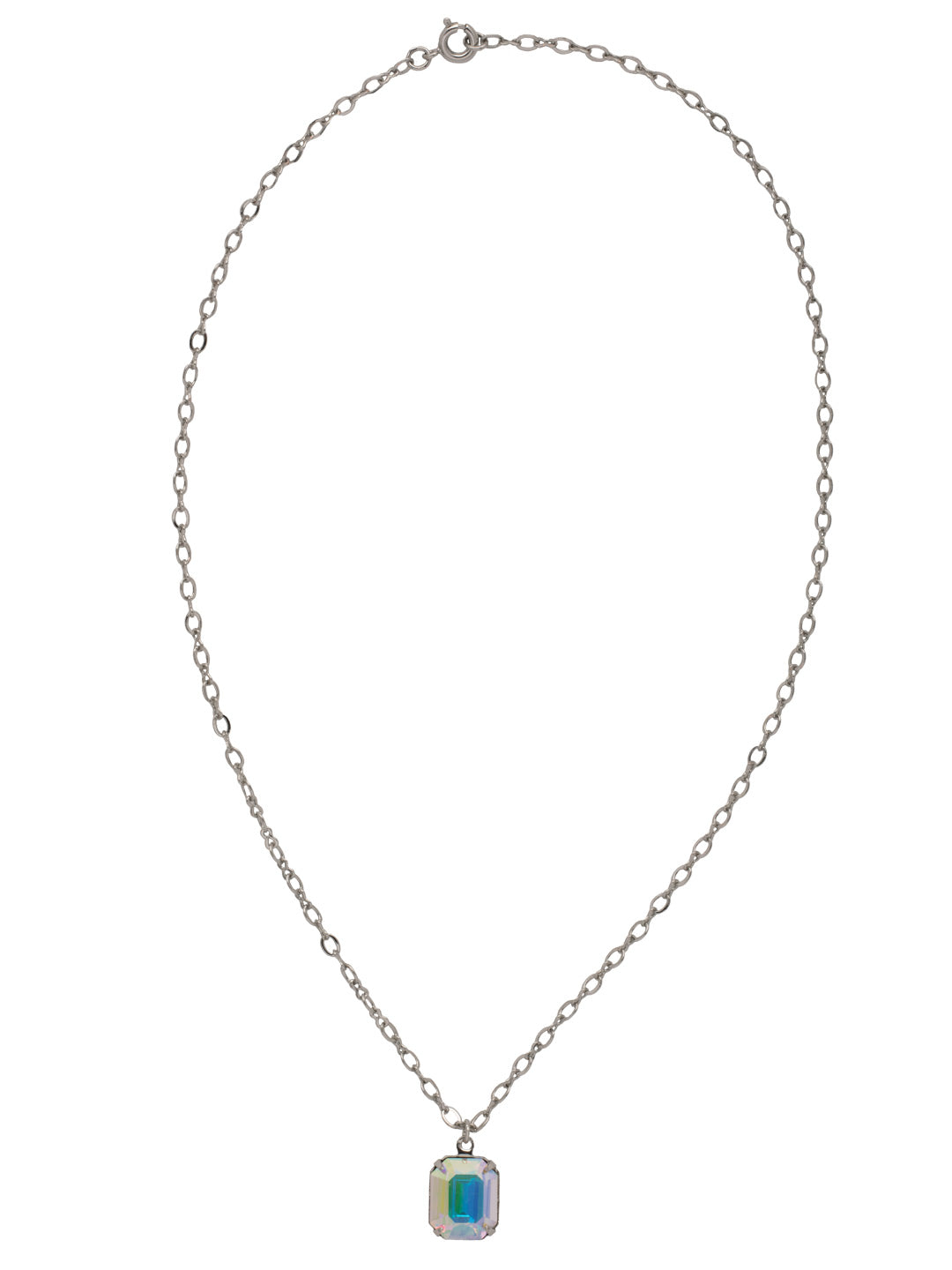 Sorrelli Crystal Aurora Borealis Emmy Pendant Necklace