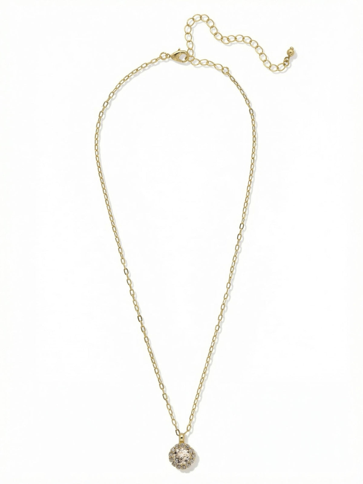 Sorrelli Crystal Haute Halo Pendant Necklace
