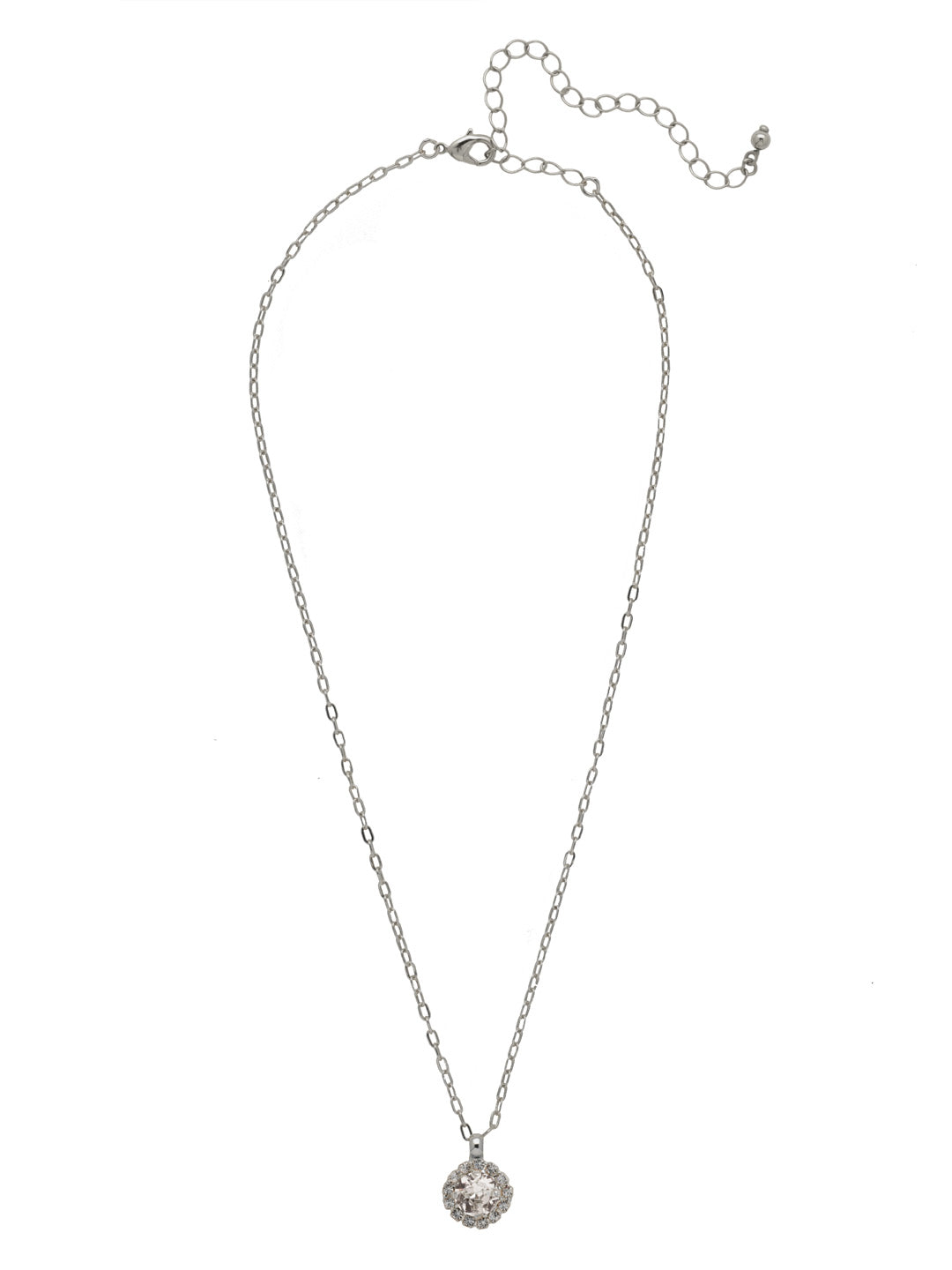 Sorrelli Crystal Haute Halo Pendant Necklace