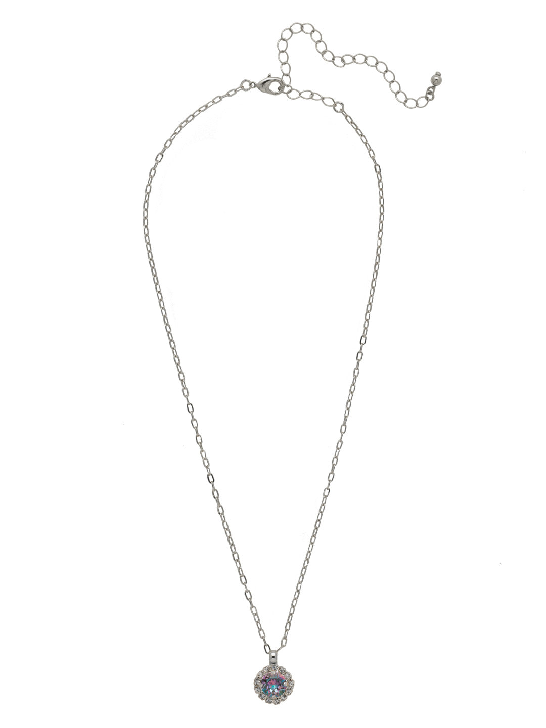 Sorrelli Vitrail Light Haute Halo Pendant Necklace