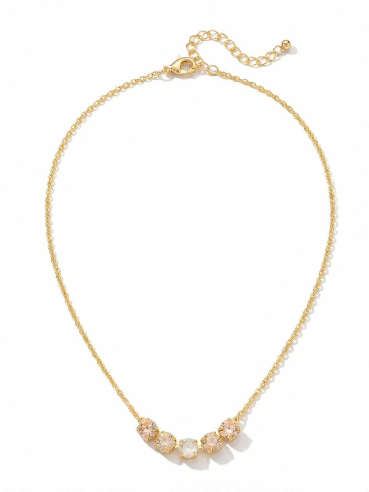 Sorrelli Golden Goddess Shaughna Tennis Necklace