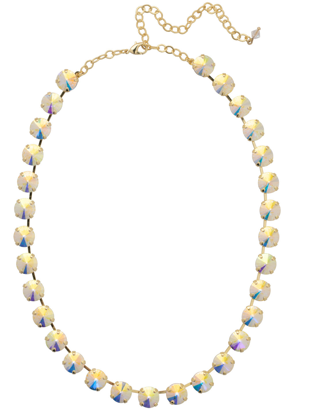 Sorrelli Crystal Aurora Borealis Mara Tennis Necklace