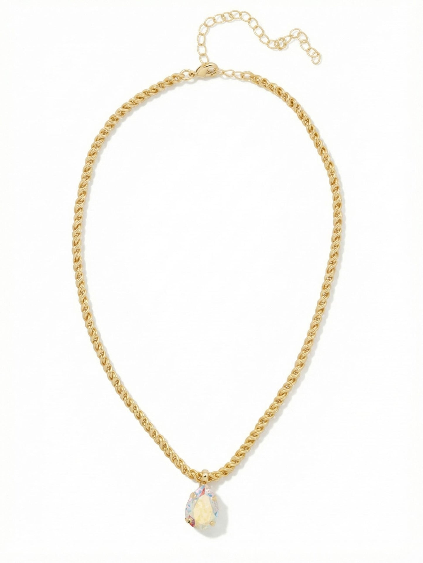 Sorrelli Crystal Aurora Borealis Eileen Pendant Necklace