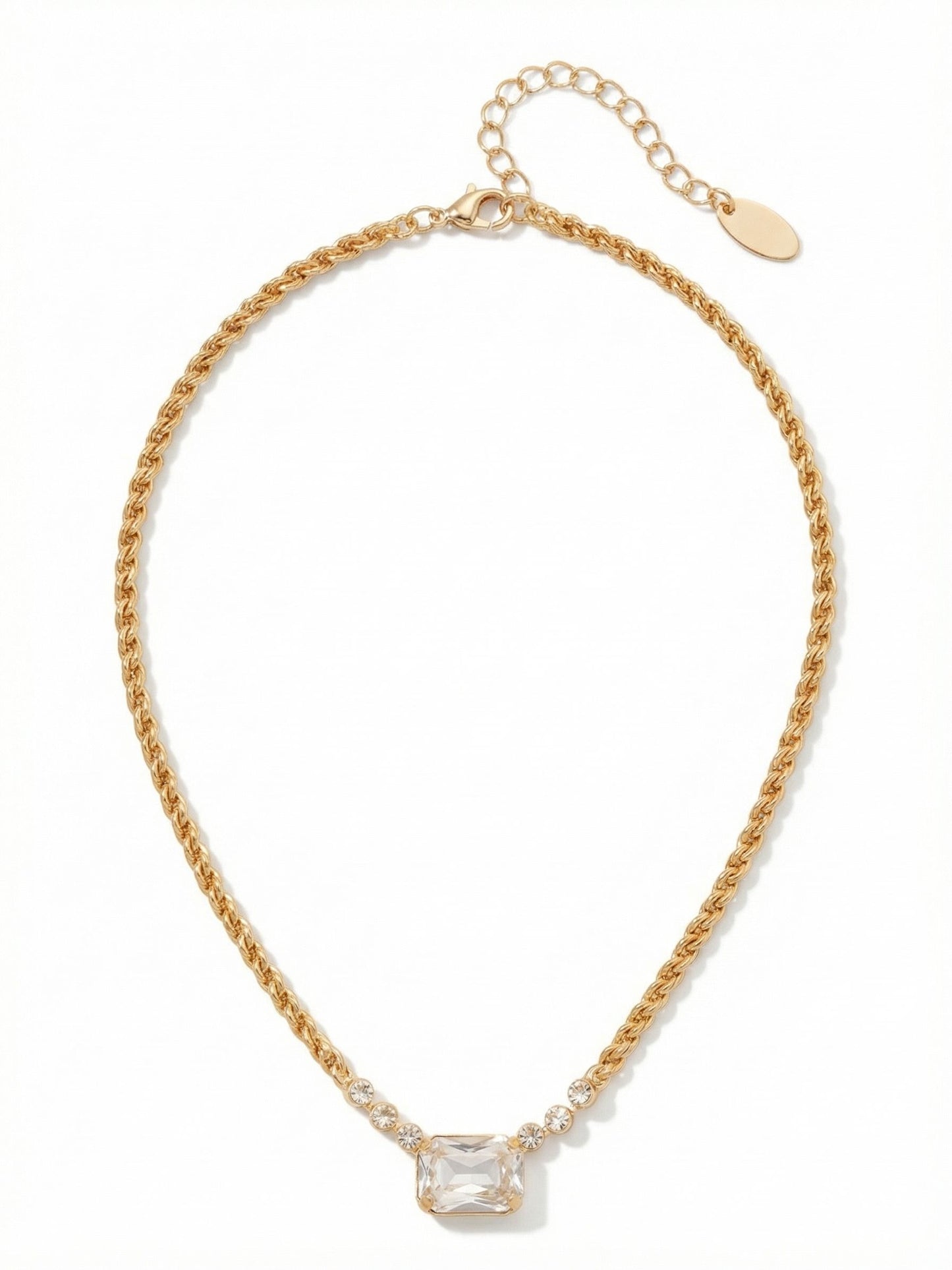 Sorrelli Crystal Kathleen Studded Pendant Necklace