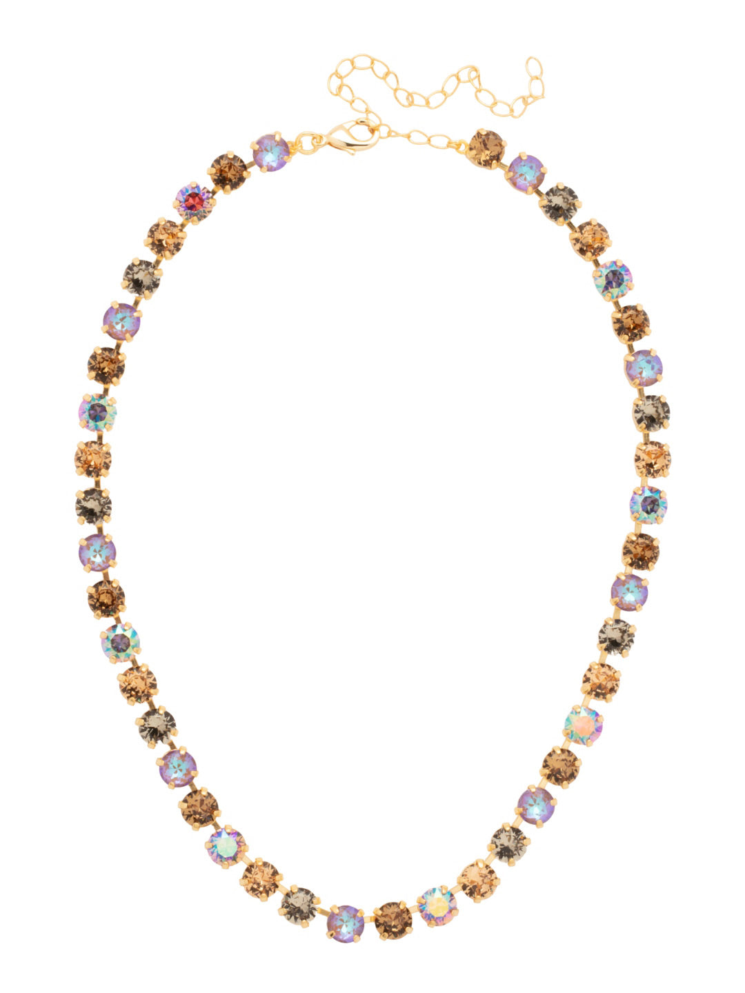 Sorrelli Honey Bourbon Matilda Tennis Necklace
