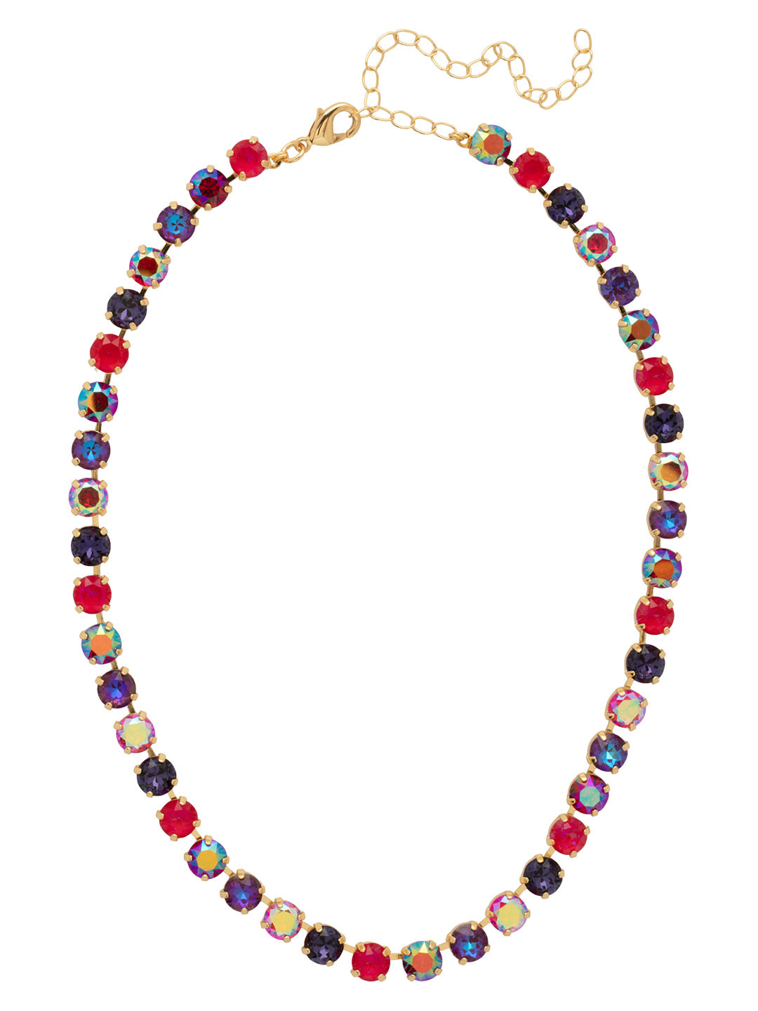 Sorrelli Red Velvet Matilda Tennis Necklace
