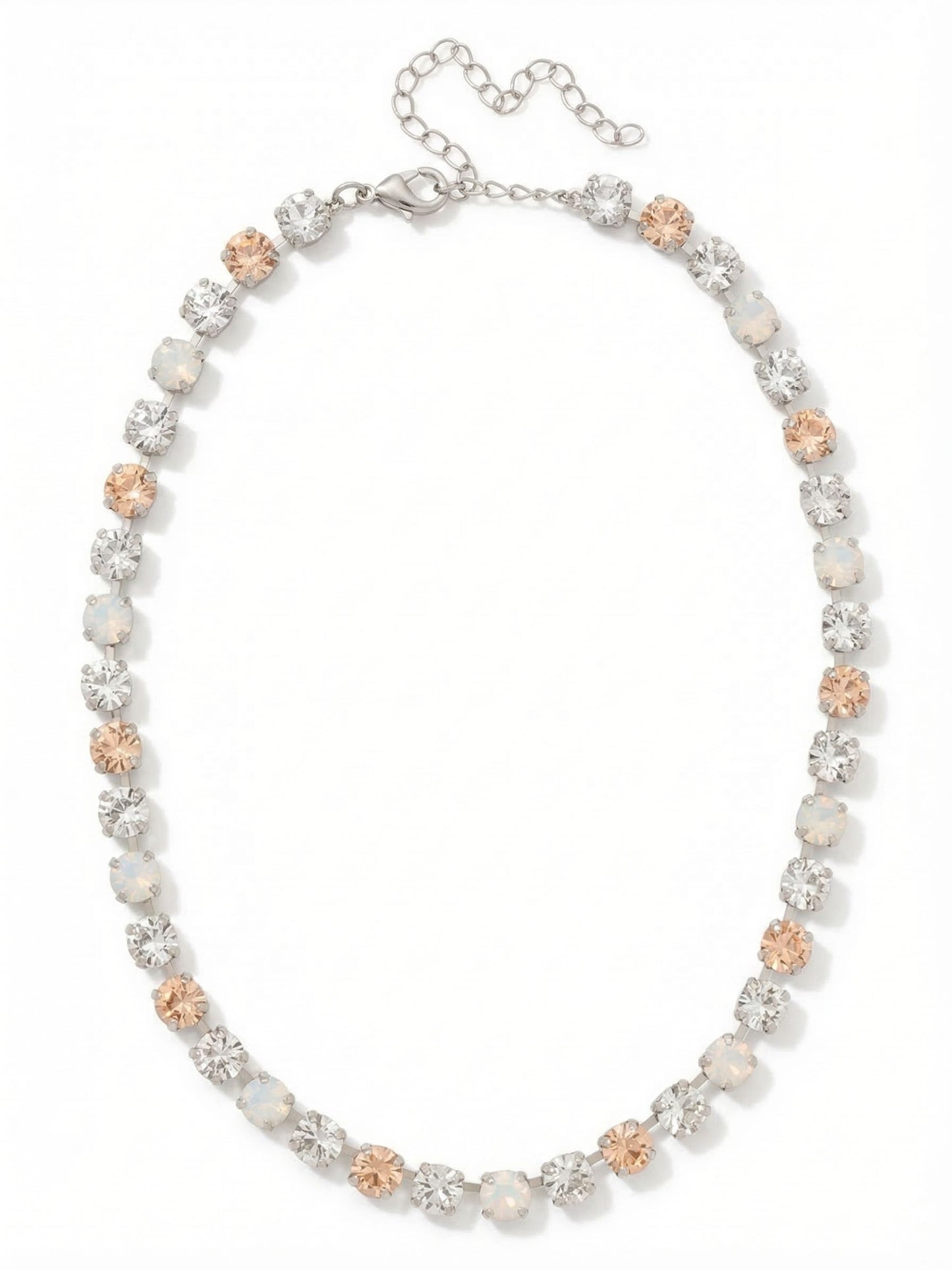 Sorrelli Crystal Lace Matilda Tennis Necklace