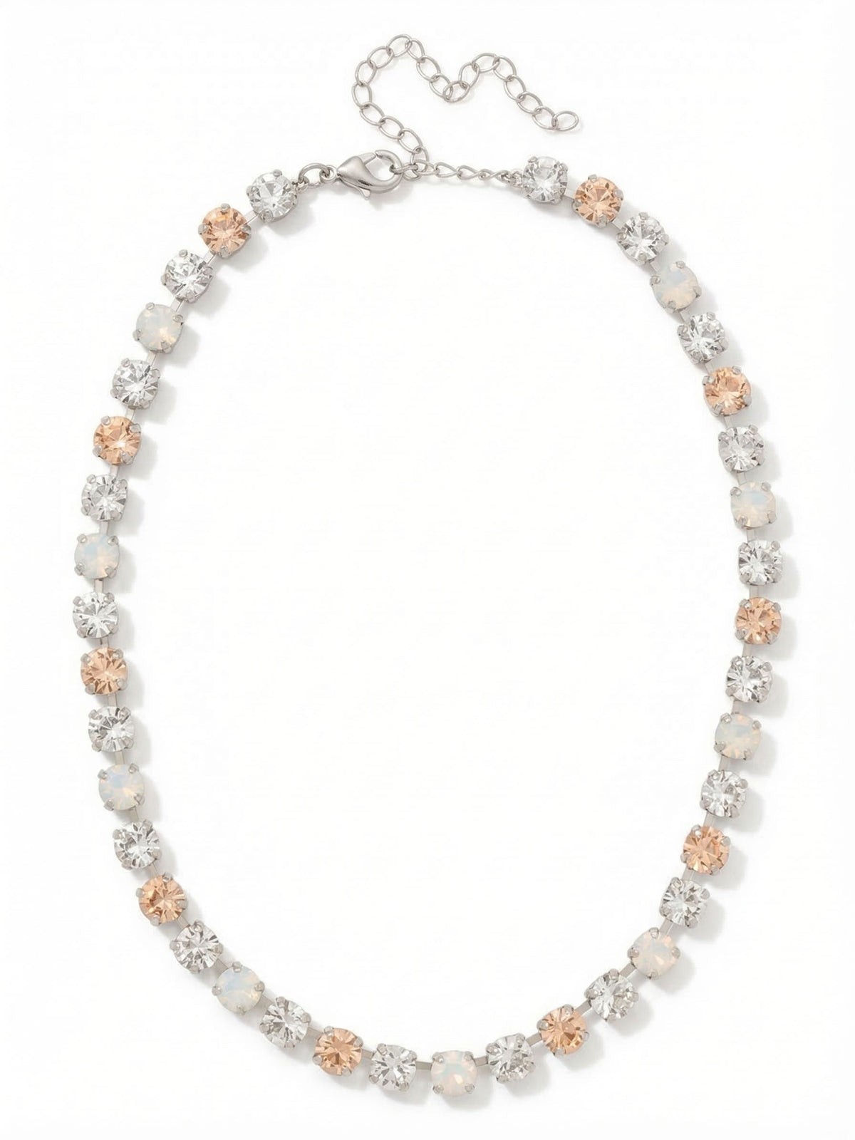 Sorrelli Crystal Lace Matilda Tennis Necklace