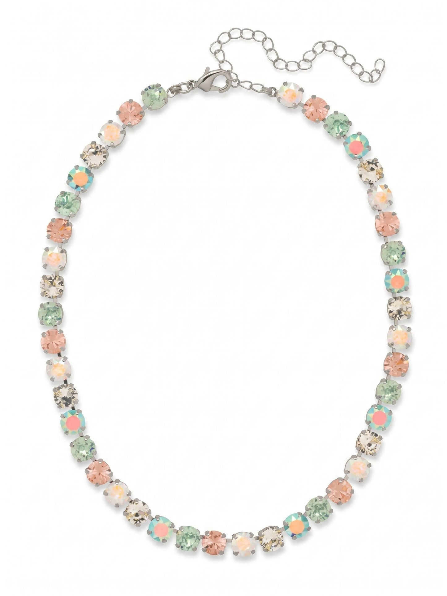 Sorrelli Rainbow Quartz Matilda Tennis Necklace