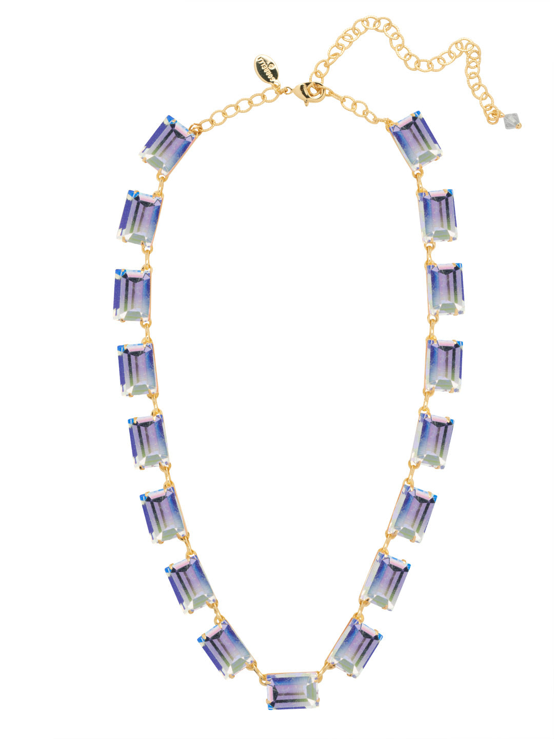 Sorrelli Crystal Aurora Borealis Julianna Tennis Necklace