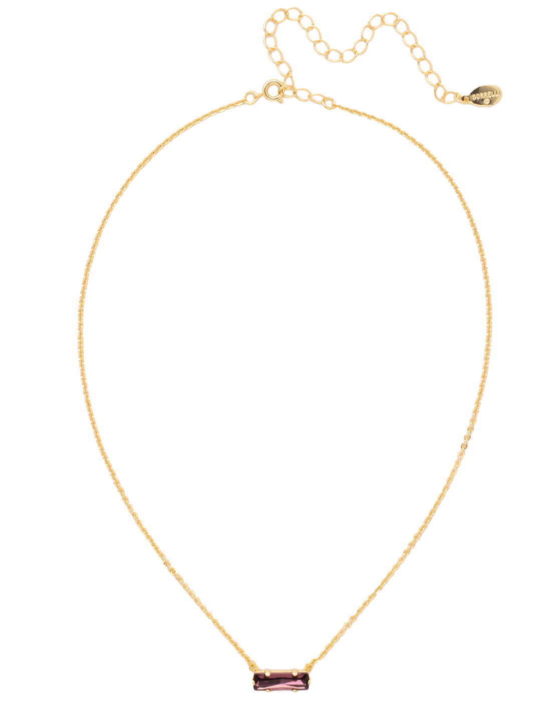 Sorrelli Merlot Bindi Pendant Necklace