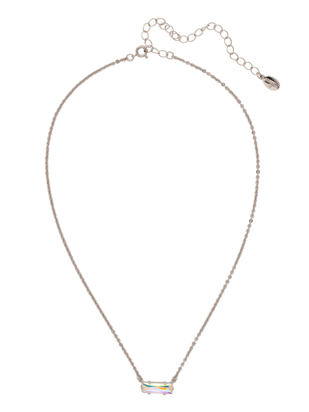 Sorrelli Crystal Aurora Borealis Bindi Pendant Necklace