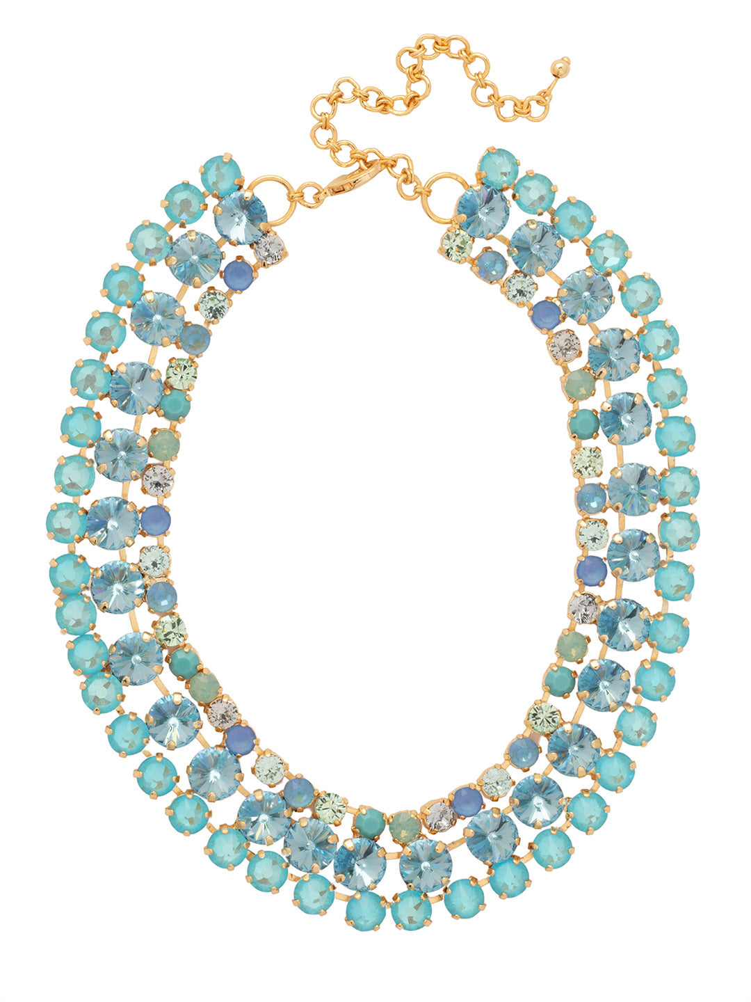 Sorrelli Ocean Sloane Layered Statement Necklace