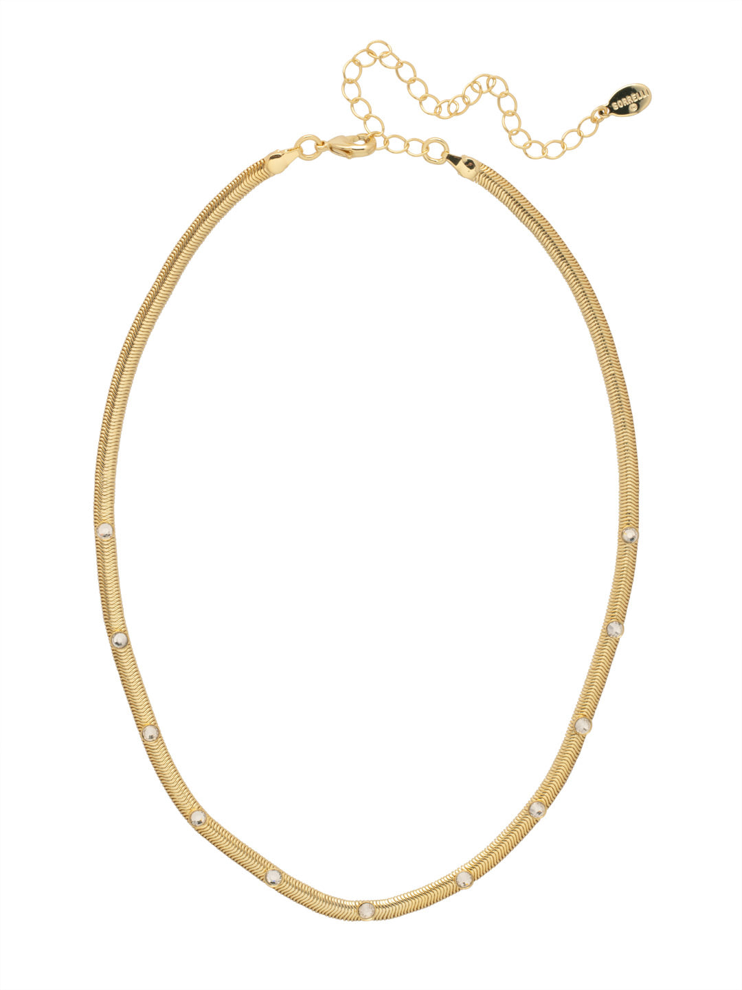 Sorrelli Crystal Mini Studded Juna Tennis Necklace