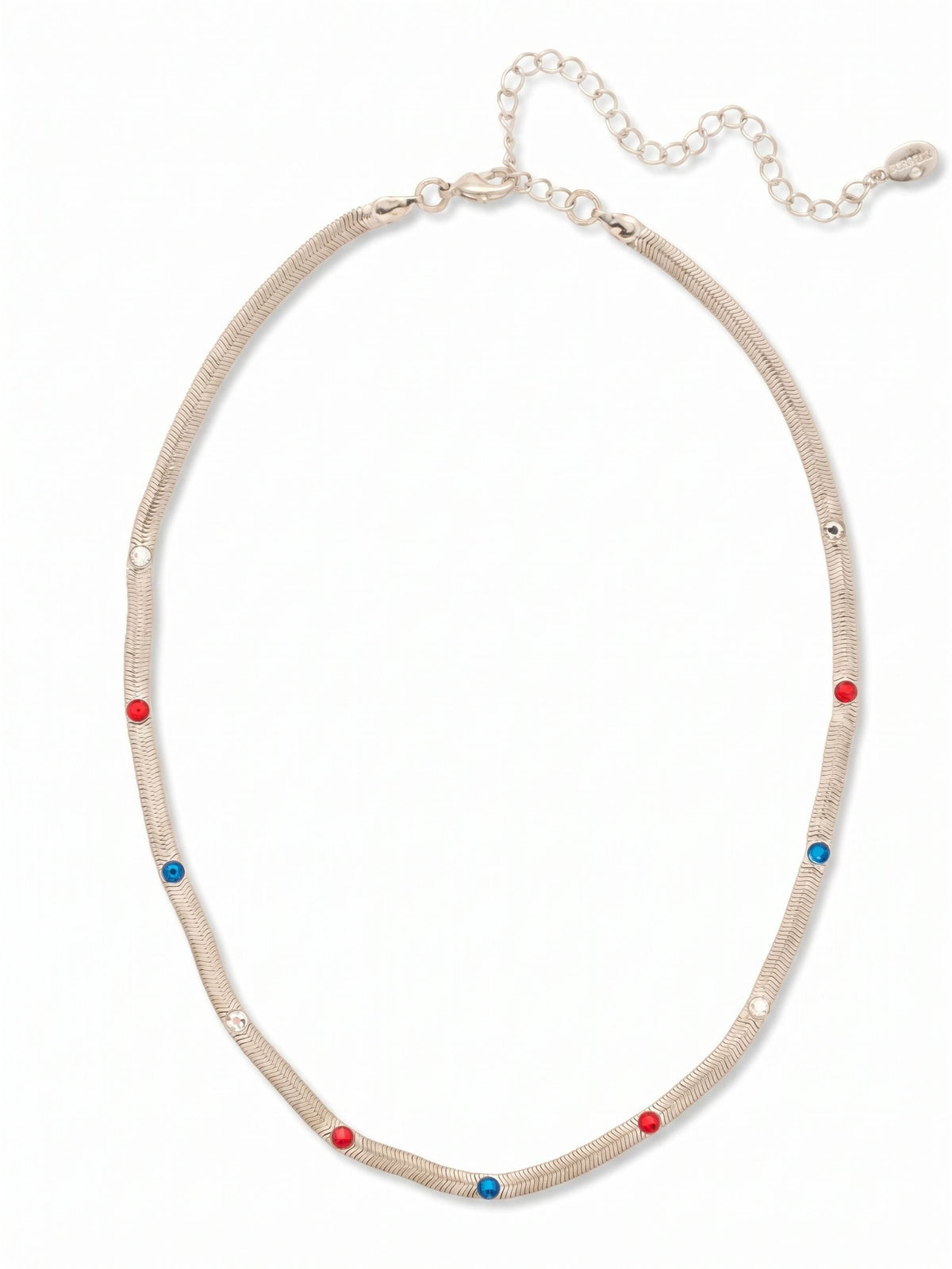 Sorrelli Stars and Stripes Mini Studded Juna Tennis Necklace