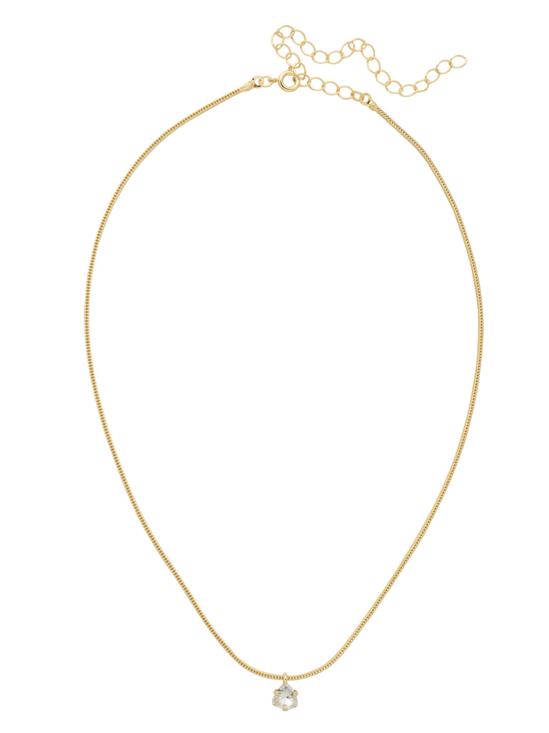 Sorrelli Crystal Sedge Stud Pendant Necklace