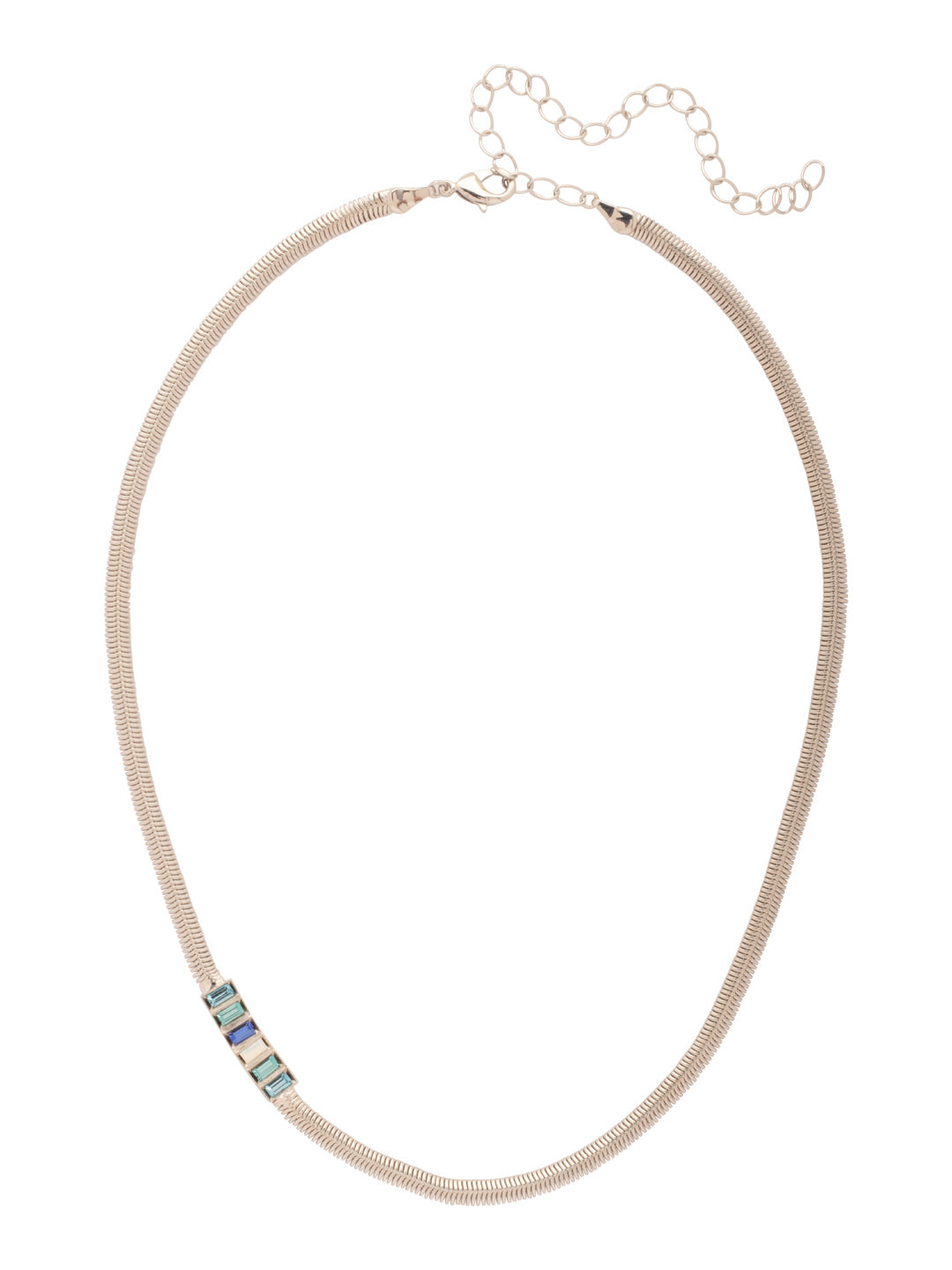 Sorrelli Electric Blue Secily Tennis Necklace