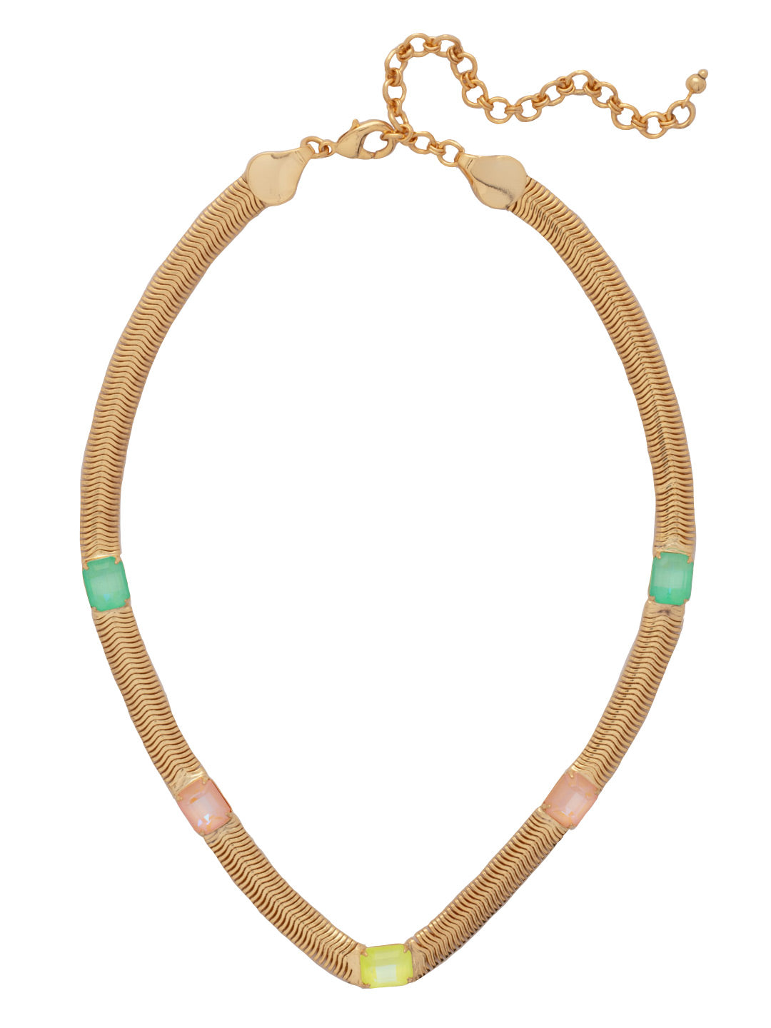 Sorrelli Mango Mint Sadie Tennis Necklace