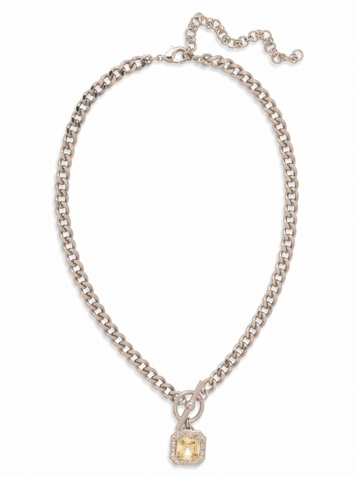 Sorrelli Lemon Zest Autumn Pendant Necklace
