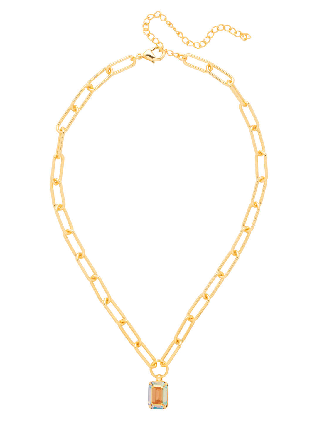 Sorrelli Light Colorado Aurora Borealis Nia Pendant Necklace