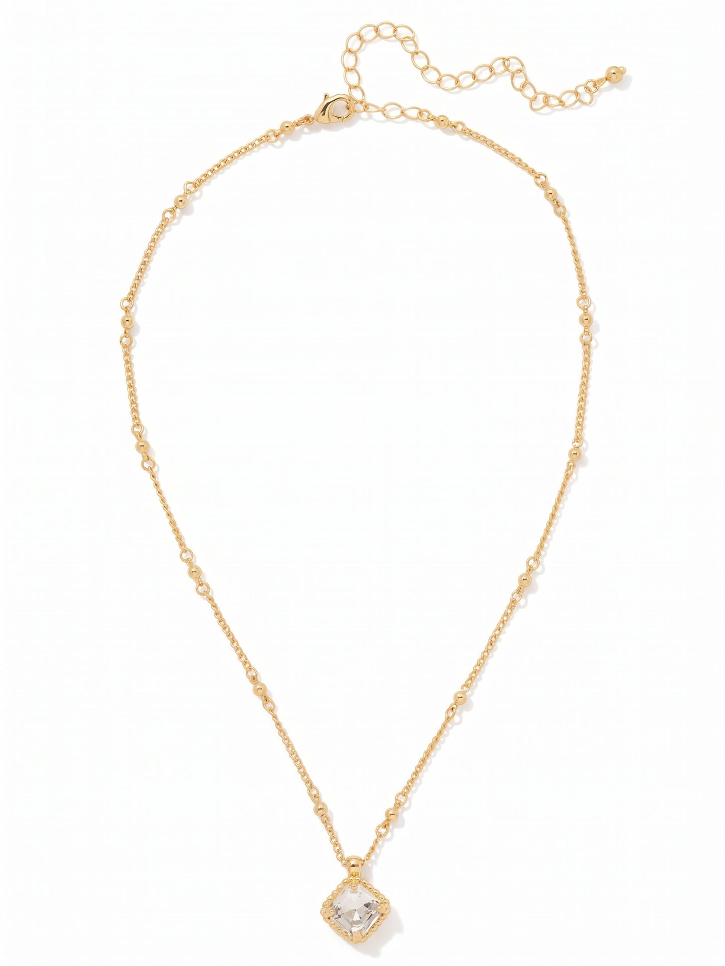 Sorrelli Crystal Izzy Decorated Pendant Necklace