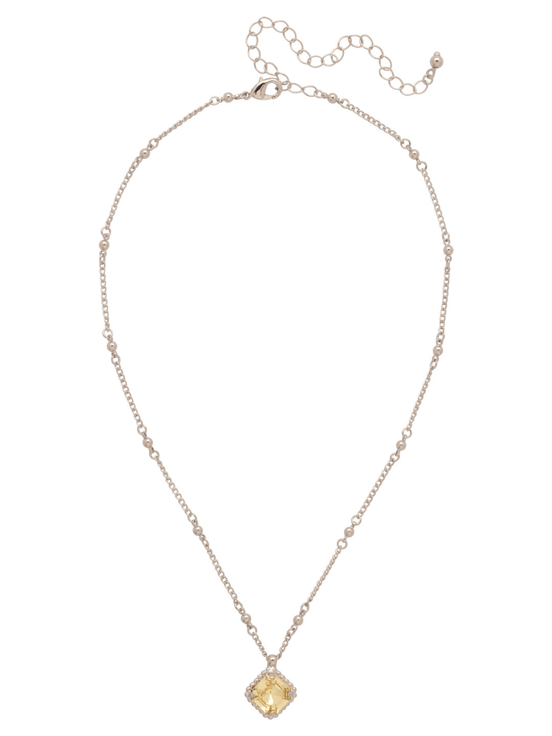 Sorrelli Jonquil Izzy Decorated Pendant Necklace