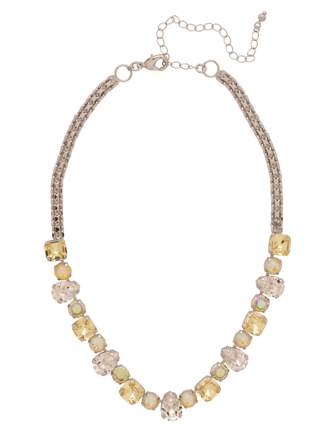 Sorrelli Lemon Zest Clara Tennis Necklace