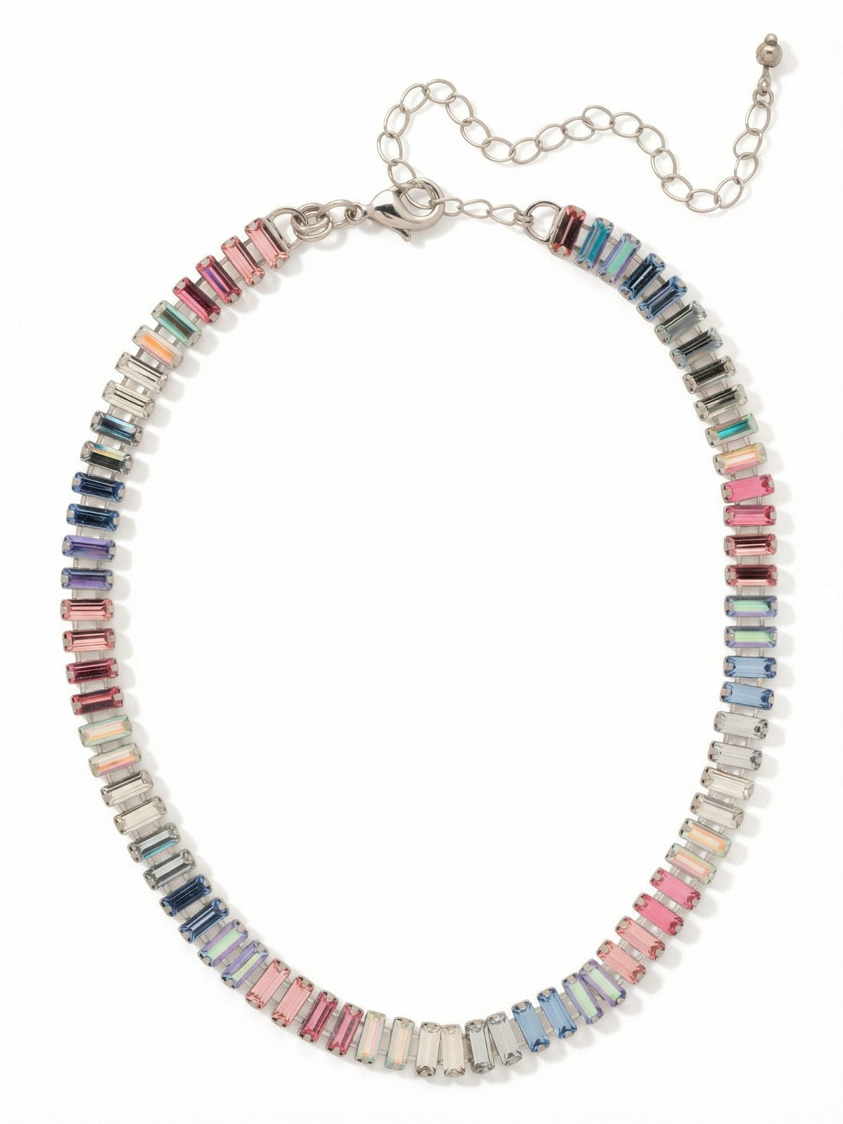 Sorrelli Peony Breeze Bianca Choker Tennis Necklace