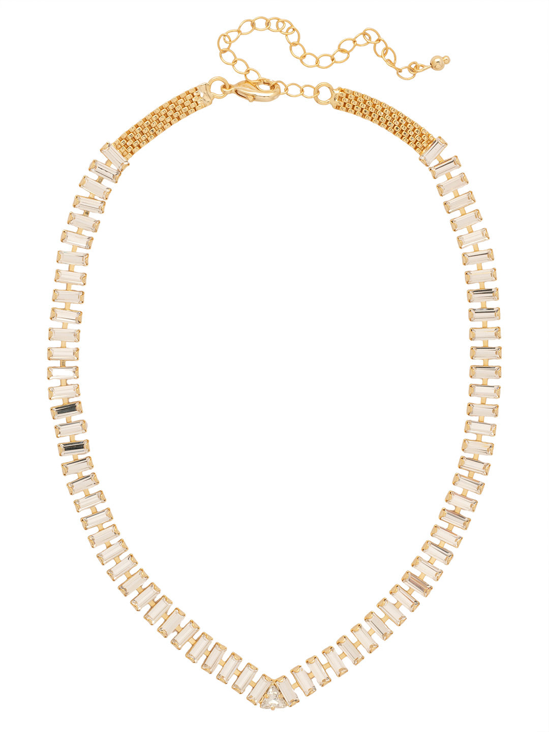 Sorrelli Crystal Bianca Tennis Necklace