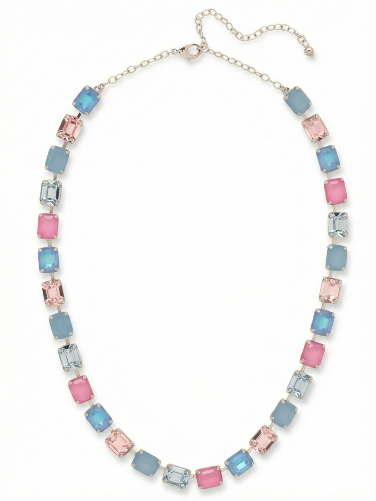 Sorrelli Peony Breeze Octavia Repeating Tennis Necklace