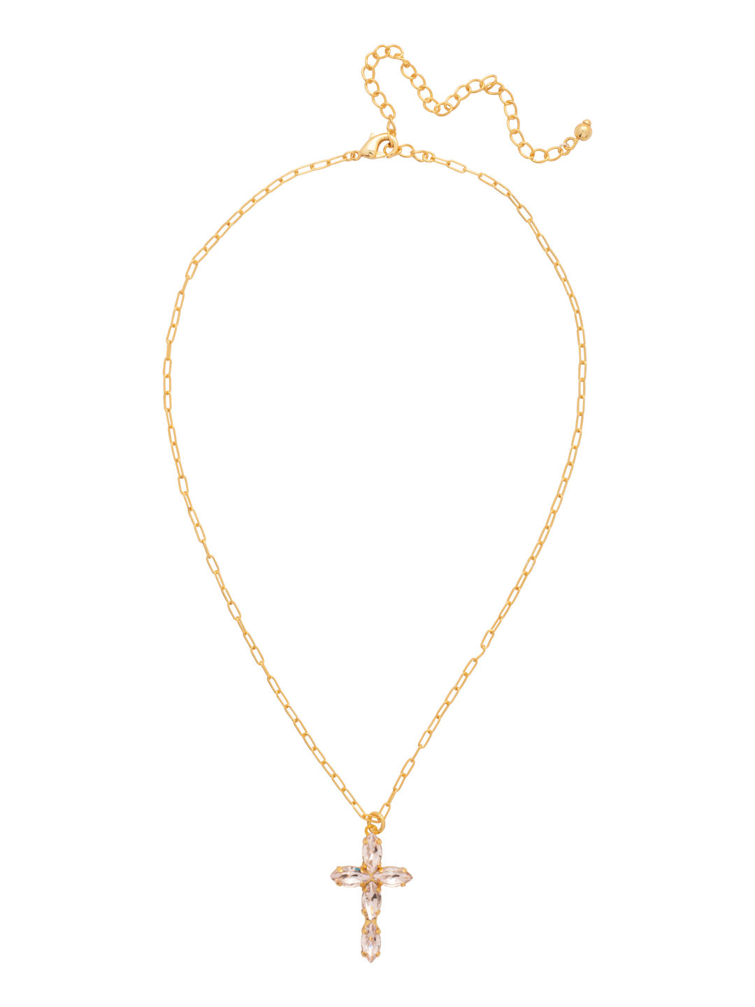 Sorrelli Silk Clarissa Cross Pendant Necklace