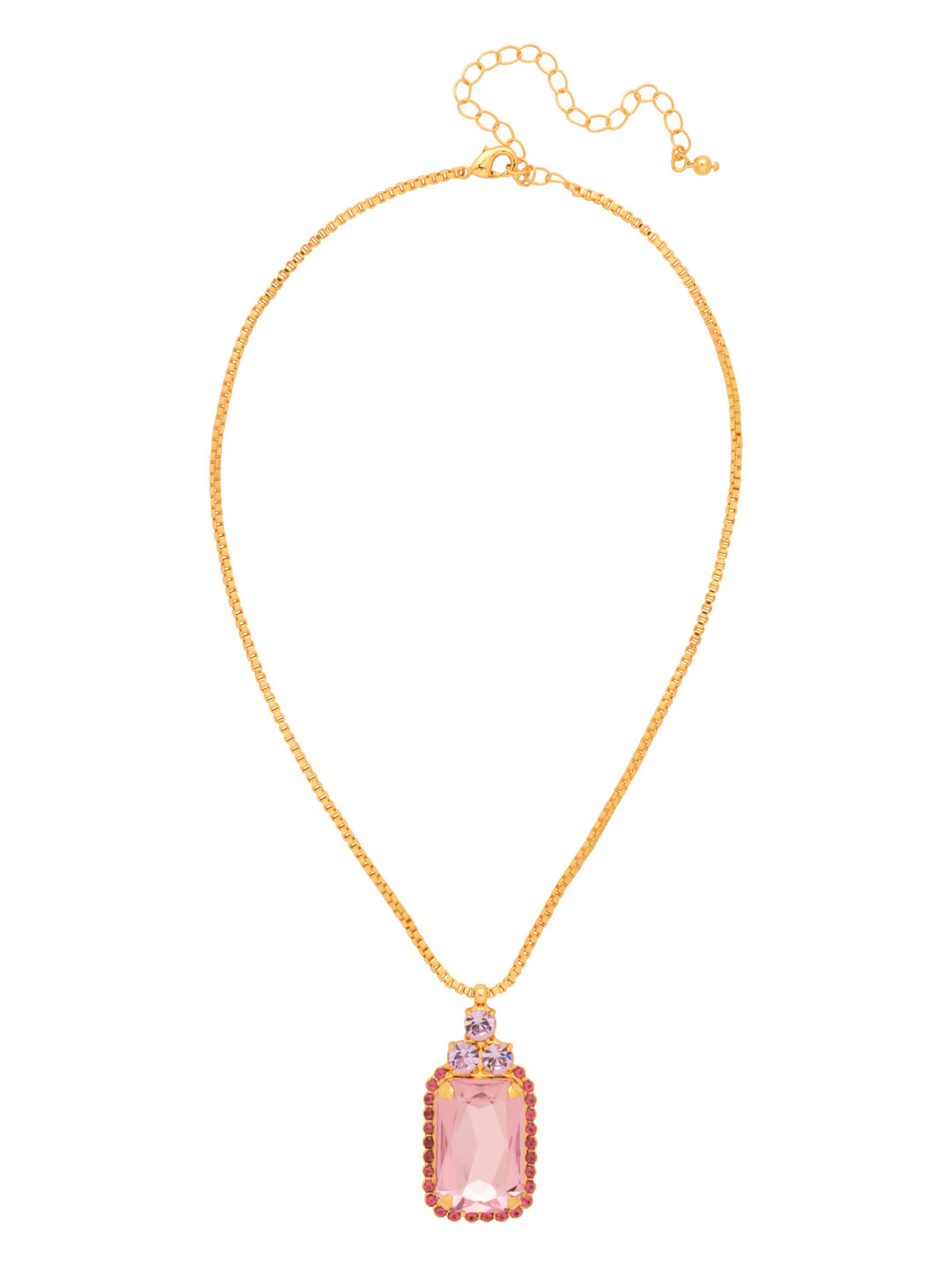 Sorrelli Panama Rose Viretta Embellished Pendant Necklace