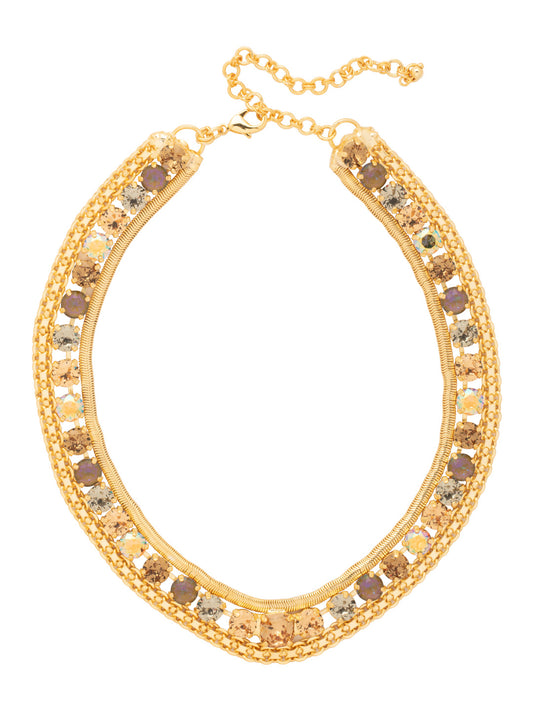 Sorrelli Honey Bourbon Sable Tennis Necklace