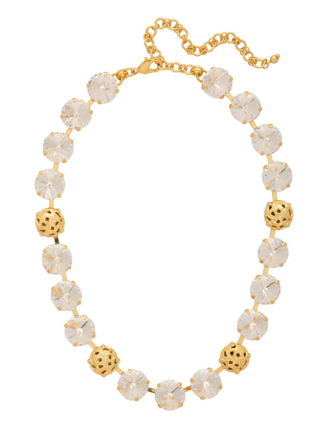 Sorrelli Crystal Clementine Tennis Necklace